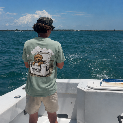 The Marsh Pup | Bay Green